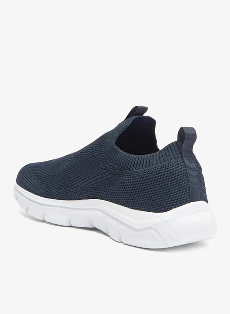 داش حذاء رياضي رجالي سهل الارتداء بنقوش مع ألسنة سحب