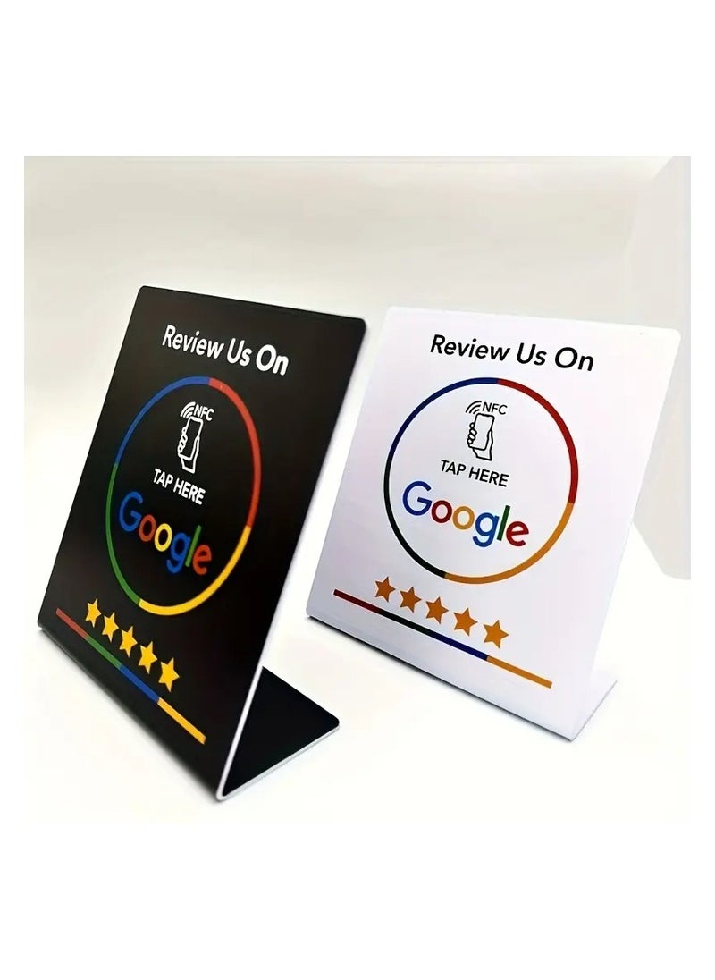 NFC Google Review Stand - Tap or Scan and boost your business instantly - pzsku/Z4F33BA9CC17CB3D46D4AZ/45/_/1734955345/2fd0f146-a25d-41c6-9449-7d7e9316d421