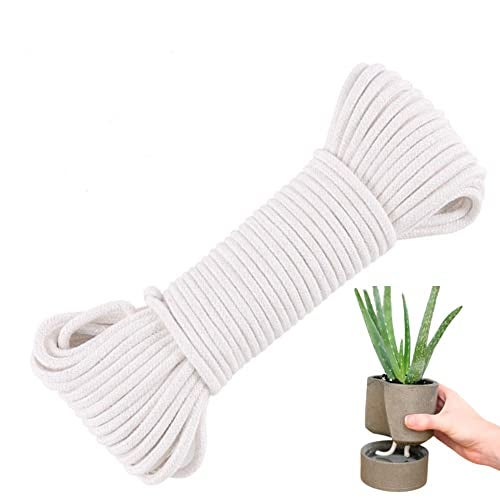 Tim Tim Agro Self Watering Wick Cord, Sonku 80 Feet Nylon String Rope for Self-Watering Planter Pot DIY Automatic Watering Device System Potted Plant Sitter Auto Drip Irrigation Waterer - Image 1
