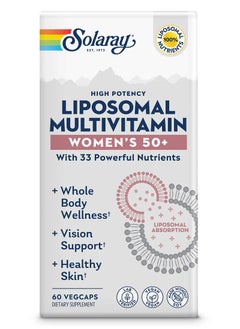 Solaray Women'S 50+ Liposomal Multivitamin Age-Specific Nutritional Support 60 Vcaps  - Image 1