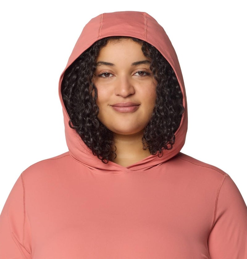 Mountain Hardwear Women's Crater Lake Long Sleeve Hoody, Fleurs, Large - Image 3
