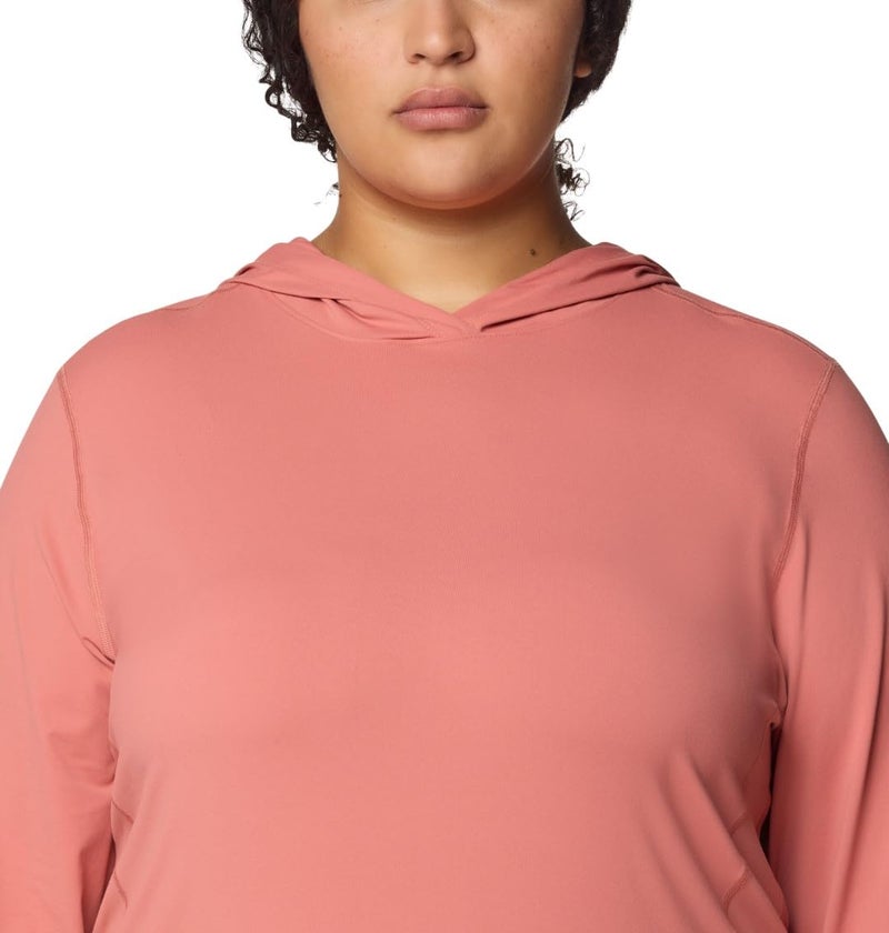 Mountain Hardwear Women's Crater Lake Long Sleeve Hoody, Fleurs, Large - Image 5