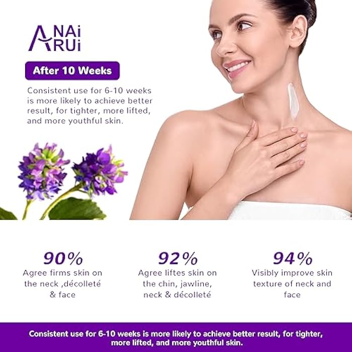 ANAI RUI Neck Firming Cream - Skin Tightening Cream for Neck 1.7 Oz - Image 4