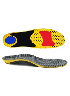 Orthotic Insole High Arch Foot Support Soft Medical Functional insoles Insert for  Severe Flat Feet Plantar Fasciitis Feet Pain Foot Valgus for Man And Woman Size L