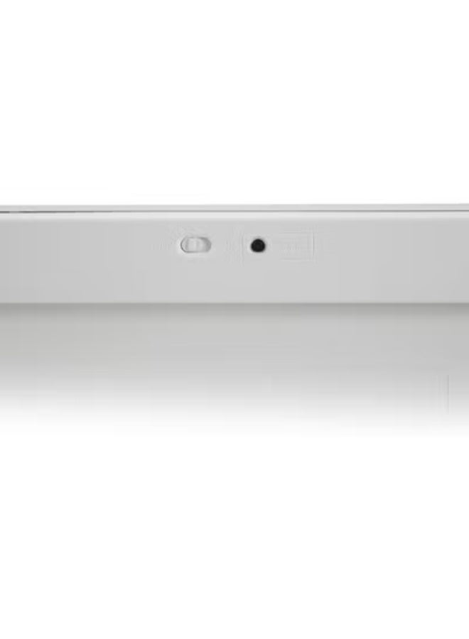 Wireless Bluetooth 3.0 Keyboard – Compact & Portable – Compatible with iOS, Android, and Windows Devices – Silver/White - Image 2