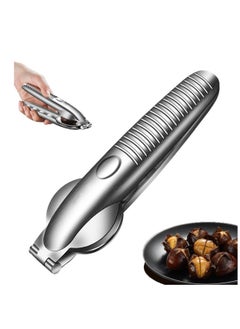 Nutcracker Chestnut Clip Nut Cracker Sheller Walnut Pliers Metal Nut Opener Plier Multifunctional Chestnut Opener Nut 304 Stainless Steel Kitchen Tools