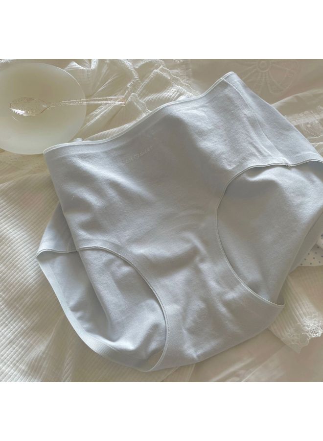 Light Snow Peach Peach ~ Class A Seamless Simple Vigor Contrast Color Invisible Lengthened Crotch Ladies Antibacterial Underwear Girls Cotton