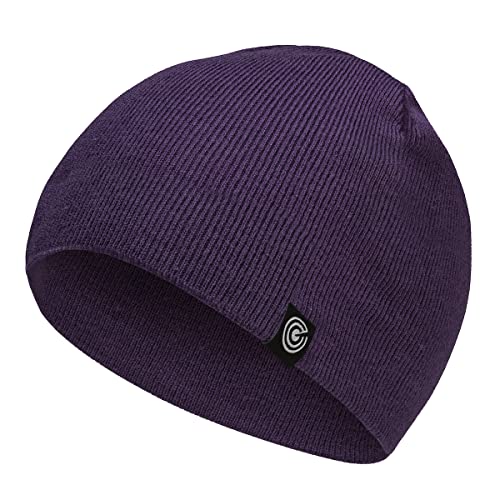 Revony Original Beanie Cap - Soft Knit Beanie Hat - Warm and Durable (Purple) - Image 1