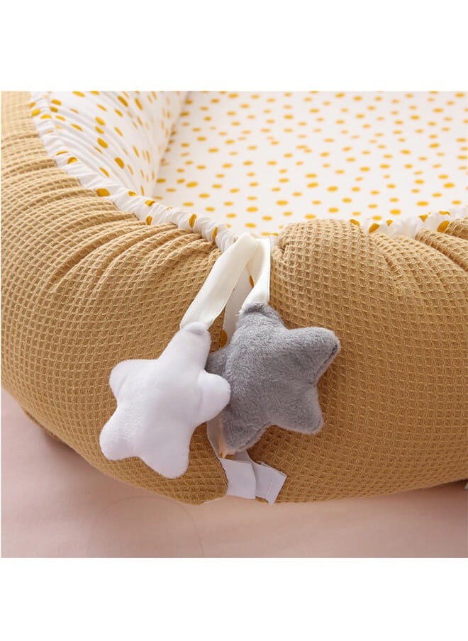 Riolio Baby Recliner for Newborns - Portable Crib Bed for Co-Sleeping - Comfortable Recliner Cushion and Snuggle Nest with Pillow - Baby Boys & Girls (0-12 months)  - Image 4
