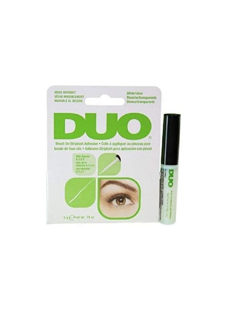 Duo Brush-On Strip Lash Adhesive White Glue - Image 2