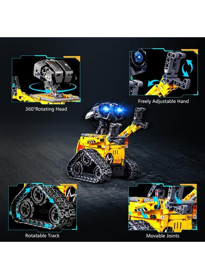 أطفال الهوغوز ألعاب بناء روبوت للأطفال - مجموعة بناء 5 في 1 يتم التحكم فيها عن بعد وتطبيق | ألعاب روبوت/مهندس/ديناصور ميكانيكي يتم التحكم فيها عن بعد للأولاد والبنات من سن 6 إلى 12 عامًا (520 قطعة) - Image 3