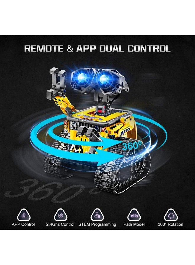 أطفال الهوغوز ألعاب بناء روبوت للأطفال - مجموعة بناء 5 في 1 يتم التحكم فيها عن بعد وتطبيق | ألعاب روبوت/مهندس/ديناصور ميكانيكي يتم التحكم فيها عن بعد للأولاد والبنات من سن 6 إلى 12 عامًا (520 قطعة) - Image 5
