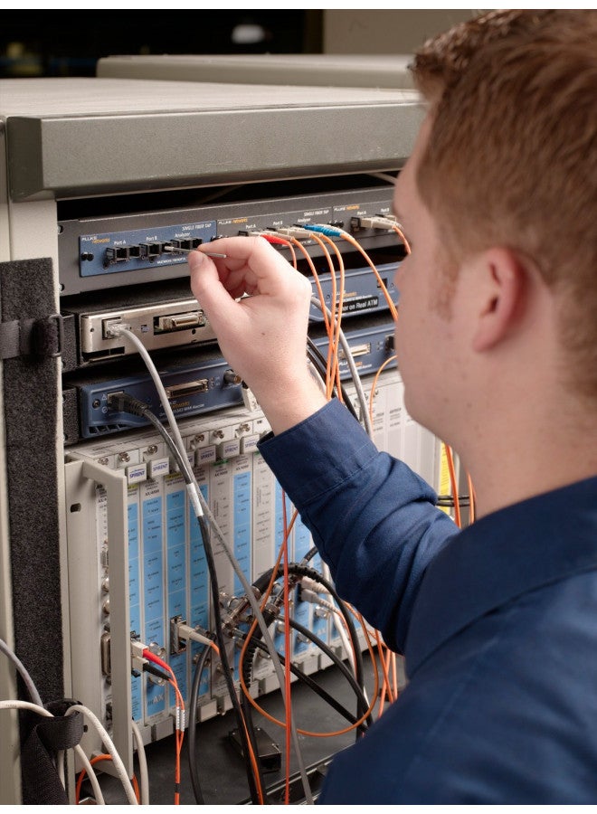 Fluke Networks NFC-SWABS-2.5MM Fiber Optic SC and ST Port Cleaning Swabs for 2.5 mm Bulkheads and Tight Spaces