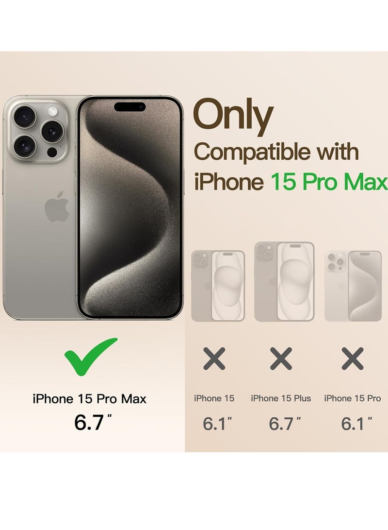 ELTRAZONE Electroplated Case for iPhone 15 Pro Max 6.7-Inch, Camera Lens Full Protection, Compatible with MagSafe Wireless Charging, Shockproof Soft TPU Phone Cover (Gold) - Image 2