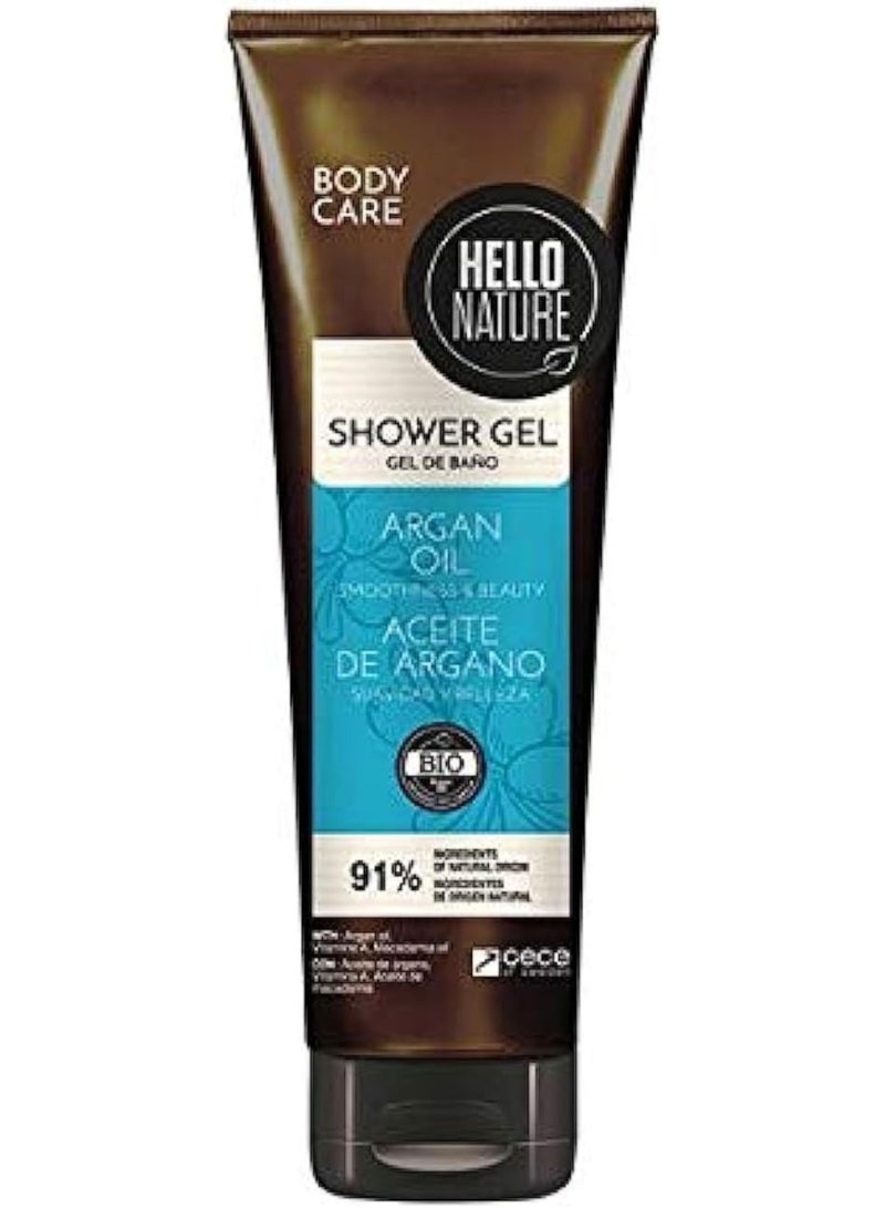 Hello Nature Argan Oil Shower Gel