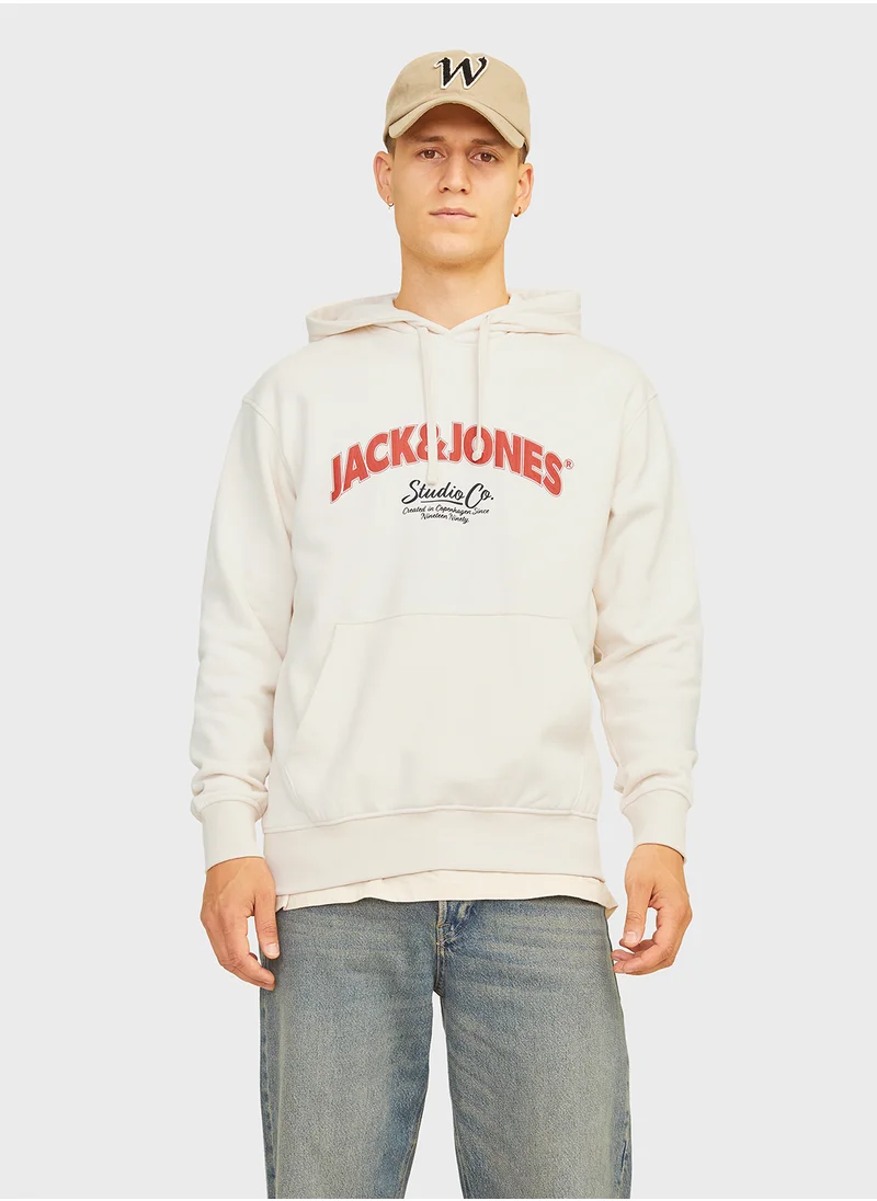 JACK & JONES Logo Hoodie