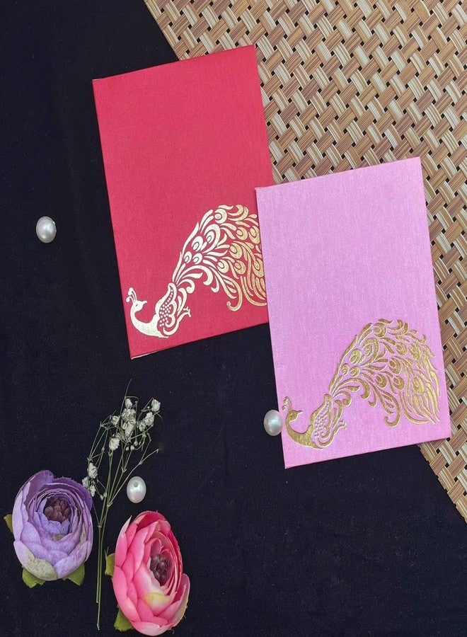 STLYZ مغلفات هدايا نقدية من STLYZ، مصنوعة يدوياً ومطبوعة، مغلفات نقود Shagun Lifafa لحفلات الزفاف وأعياد الميلاد (عبوة من 500 مغلف) - Image 5