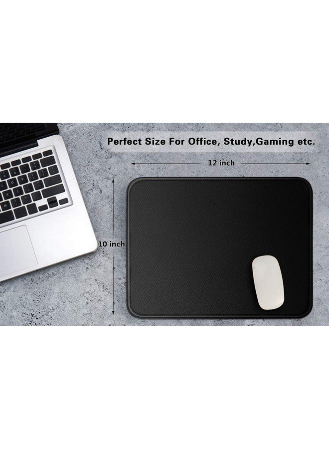 تونوس [أكبر بنسبة 35%] وسادة ماوس للألعاب 12 × 10 × 1/8 بوصة. حواف مخيطة بدقة وقاعدة مطاطية طبيعية غير قابلة للانزلاق، وسادة ماوس ذات نسيج ممتاز ومقاومة للماء، حصيرة ماوس للكمبيوتر والكمبيوتر المحمول والكمبيوتر الشخصي والمكتب والمنزل، باللون الأسود - Image 3