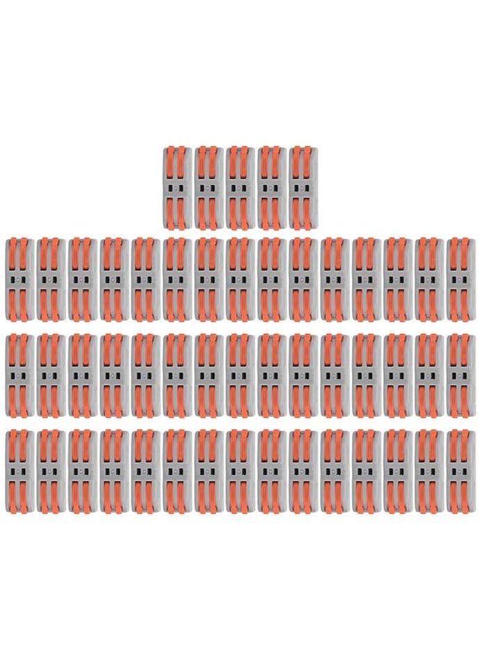 Generic Terminal Conductor, 50Pcs Quick Compact Conductors Soft Hard Wire Connectors Industrial Connector(SPL-2)  - Image 1