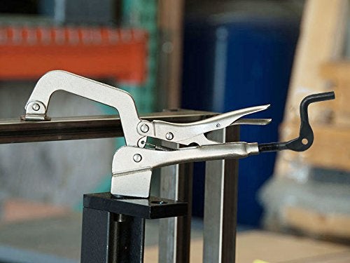 BuildPro Inserta Pliers, ∅5/8" Insert, 2" Throat Depth, 2-3/8" Opening, Table Mounted Clamp, Rear Crank Handle, For BuildPro Welding Tables, PTT522K - Image 4