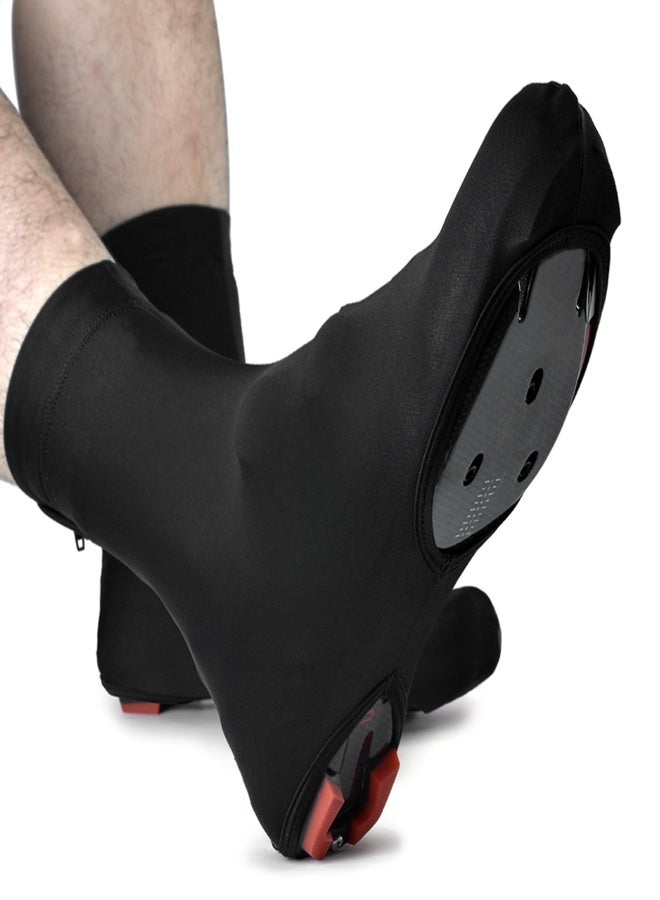 بودون غطاء حذاء ركوب الدراجات مزود بسحاب، سهل الارتداء والخلع، مناسب للرجال والنساء، مناسب لدراجات الطرق والجبال - Image 4