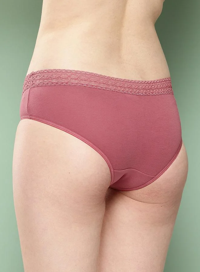 Leading Lady Leading Lady Pack of 3 - Printed Lace Waistband Bikini