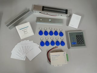 NAVKAR SYSTEMS RFID Access Control System EM Lock 600 Lbs U Bracket for Glass Door 12V Door Bell PVC Exit Switch K80 Supply RFID Thin Cards 10 Nos - pzsku/Z4F34A7805714139027C9Z/45/1748265458/a8f68b6a-c727-435f-8ac9-ec0c33f5b06d