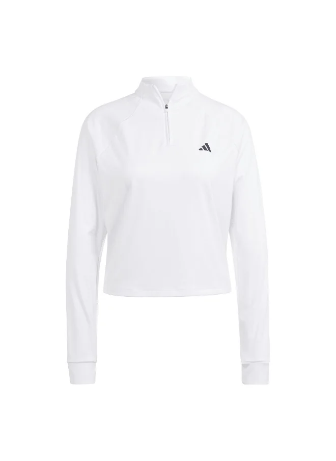 Adidas Tr-Es 1/4Zip White Training Track Tops 2Xs