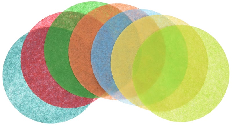 Roylco Pre-Cut Tissue Paper Circles, 4 Inch, Colors May Vary, Pack of 480 - Image 1