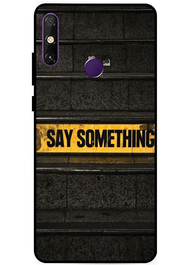 EYE CATCH Protective Case Cover For Huawei Enjoy 20E Say Something Multicolor  - Image 1