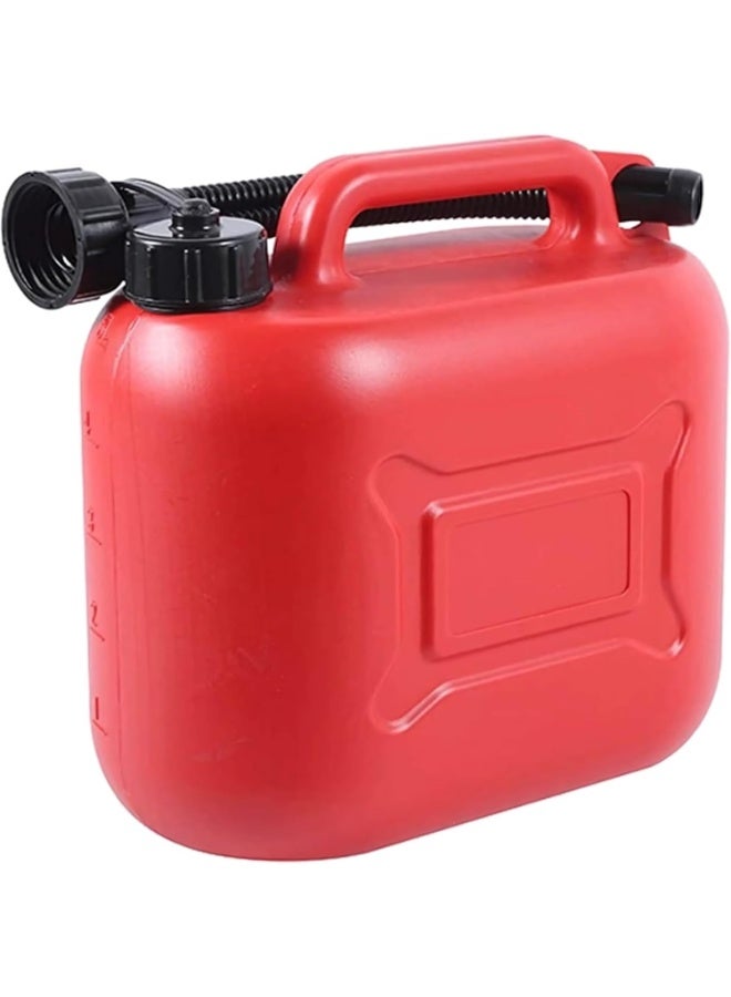 DubaiGallery Red Portable Gasoline Storage Jerry Can Compact yet strong jerry can designed for convenient fuel storage and transportation, with a rugged molded body, comfortable carrying handle, reliable closure, and highly visible red finish for practical everyday use. - Image 2