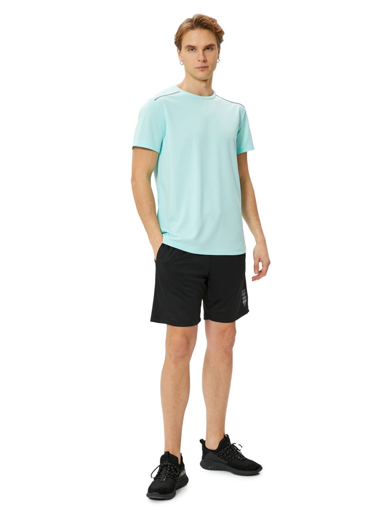 KOTON Mens Printed Sport T-Shirt Modern (pack of 1)
