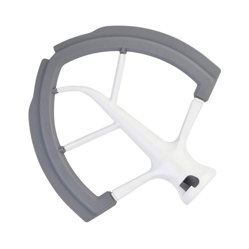 Roabertic Flex Edge Beater for KitchenAid BowlLift Stand Mixer  6 Quart Flat Beater Paddle with Flexible Silicone Edges