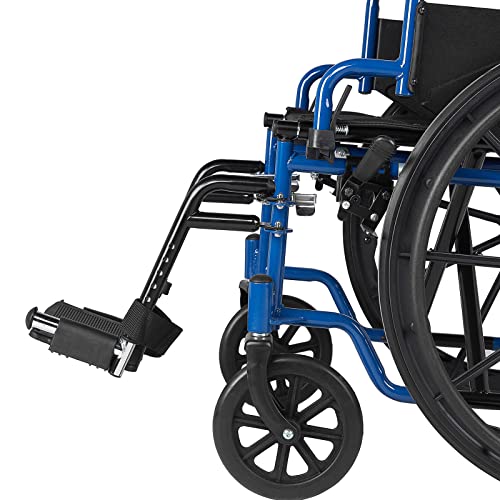 ENCAREFOR Wheelchair Elevating Legrests Composite Footplates NonPadded Calf Supportsfor Standard Wheelchairs1 Pair - Image 5