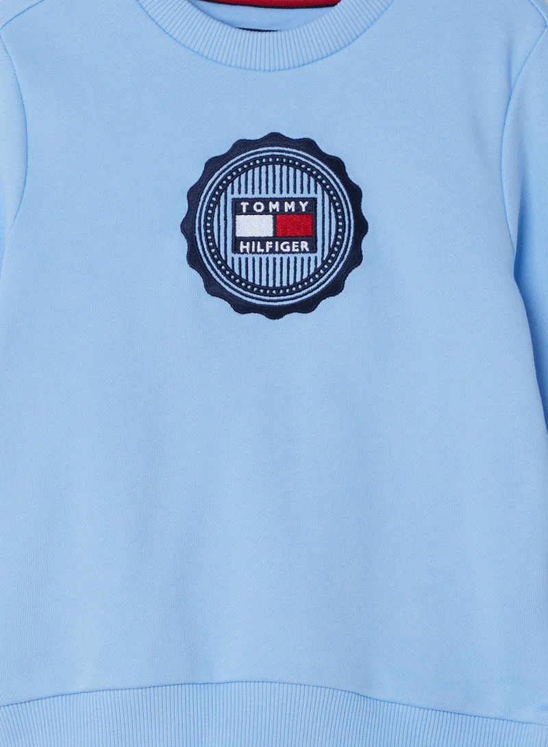 تومي هيلفيغر STAMP EMBROIDERY REG SWEATSHIRT