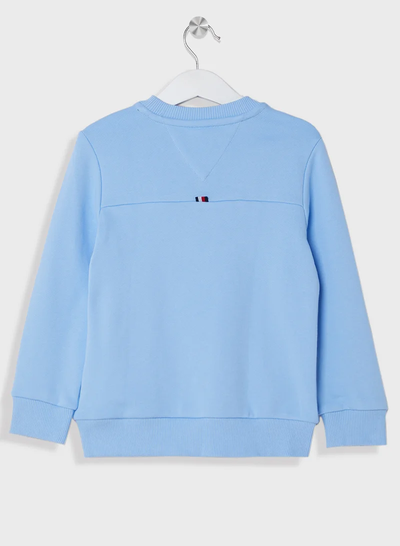 تومي هيلفيغر STAMP EMBROIDERY REG SWEATSHIRT