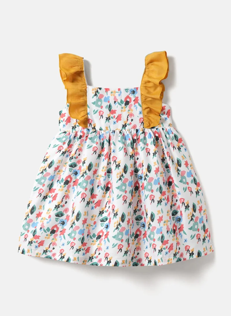 Nautinati Nautinati Girls' Multicolour Ditsy Floral Dress