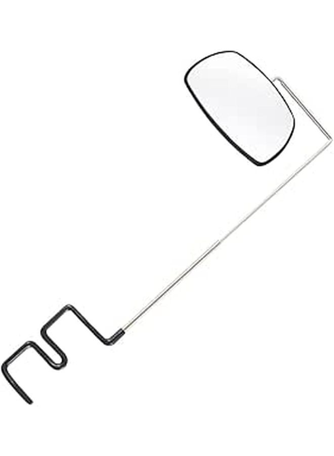 Adjustable Bike Helmet Mirror Rearview Cycling Safety Accessory Compact Portable - Image 1