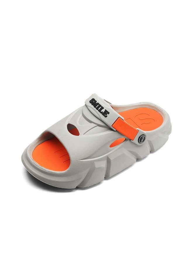 NIBEMINENT Men Slippers Summer  Soft-soled Platform Slides Sandals Indoor Outdoor Walking Beach Shoes Flip Flops Mens Shoes  - Image 1