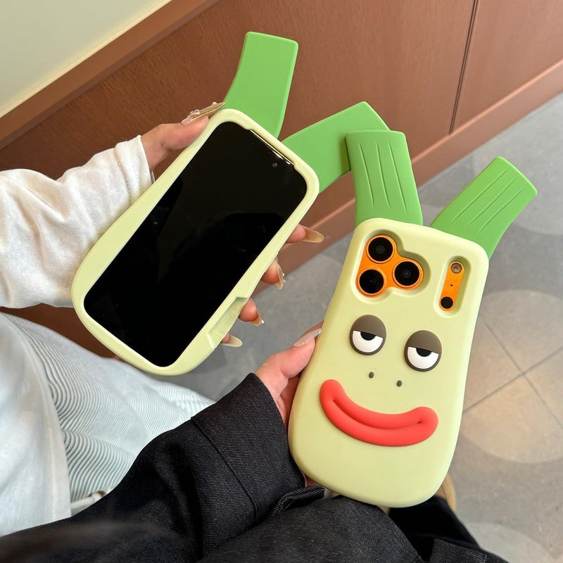 QoKcoahn حافظة متوافقة مع iPhone 13، غطاء كرتوني لطيف ثلاثي الأبعاد كاواي مضحك لخنزير الماء ينفخ الفقاعات للنساء والفتيات، حماية من السقوط من السيليكون الجل الناعم - Image 3