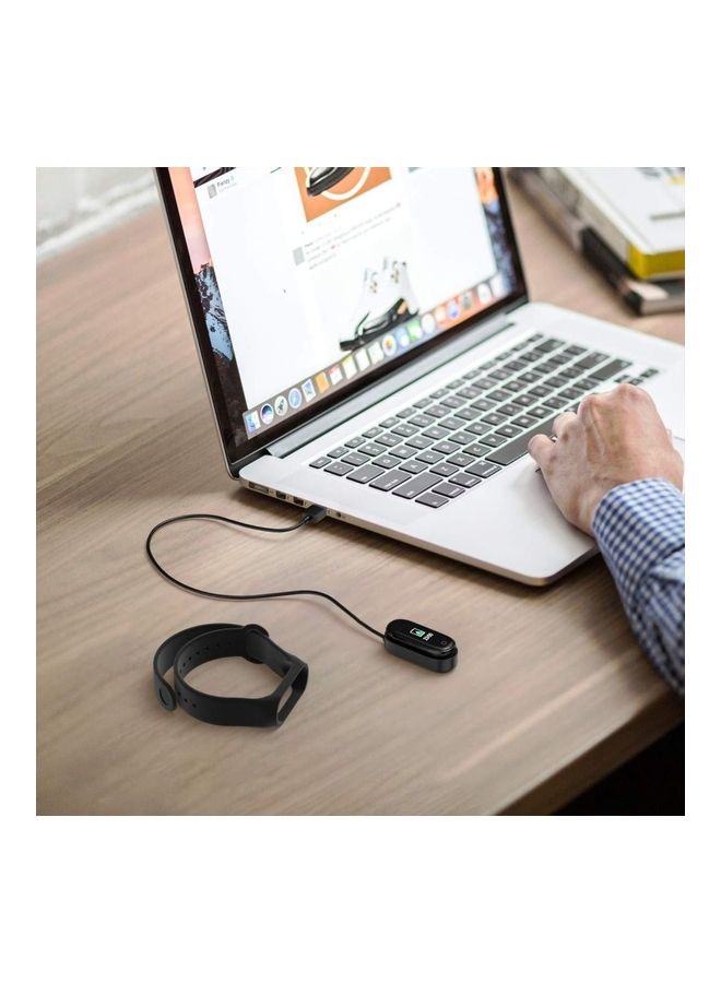 NIBEMINENT Usb Smartwatch Charging Cable For Xiaomi Mi Band 4 Black  - Image 4