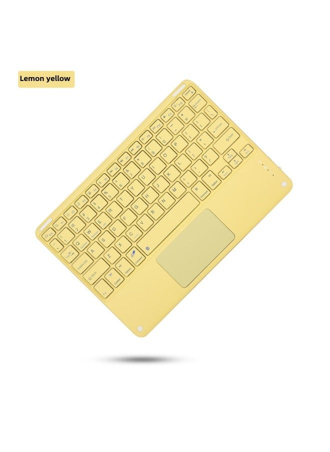 For Huawei Lenovo Tablet PC Bluetooth Keyboard 10 Inch Touch Keyboard Thai Spanish-Color:Sky Cloud Blue-Product Type:English + Taiwan Phonetic - Image 4