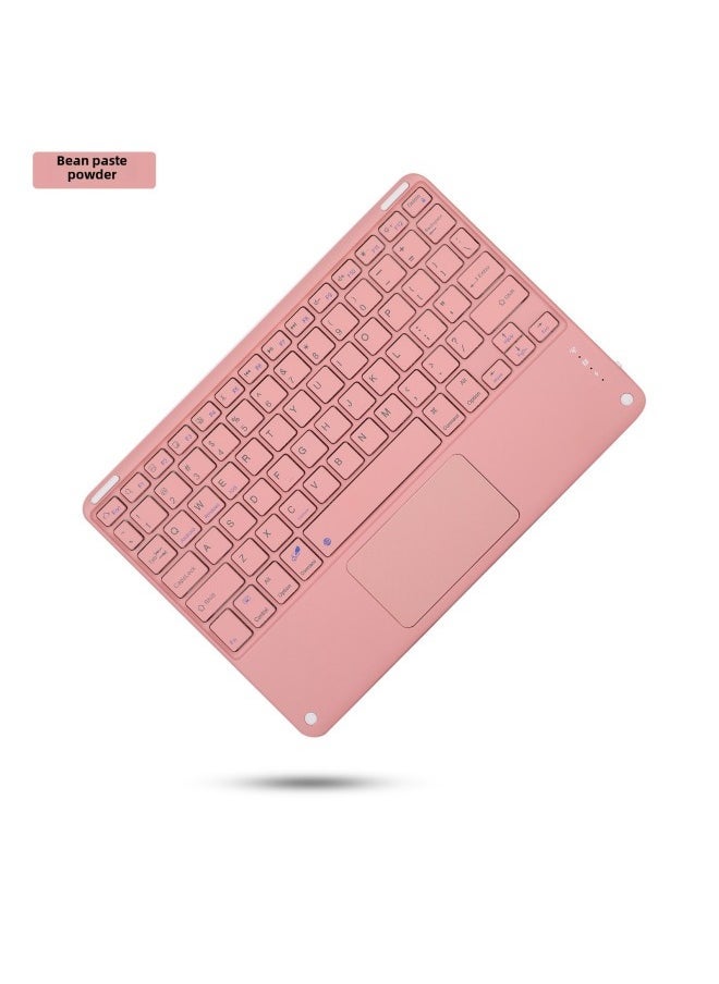 For Huawei Lenovo Tablet PC Bluetooth Keyboard 10 Inch Touch Keyboard Thai Spanish-Color:Sky Cloud Blue-Product Type:English + Taiwan Phonetic - Image 3