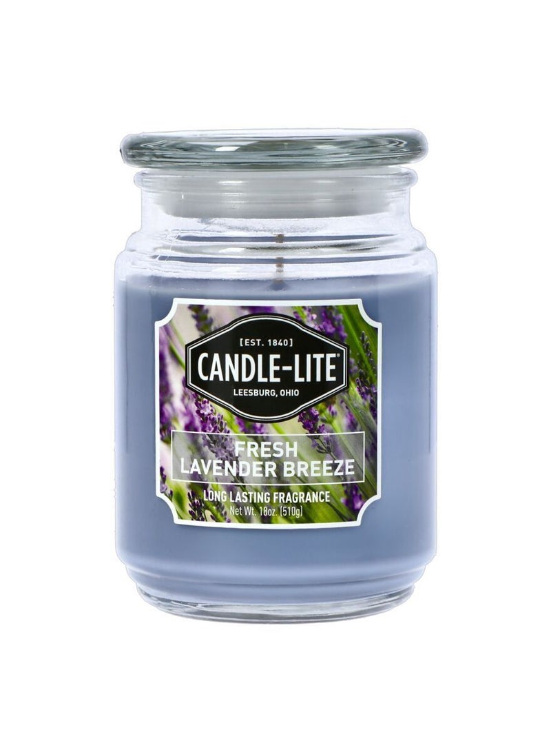 Candle-Lite Company Fresh Lavender Breeze Candle Jar - Image 1