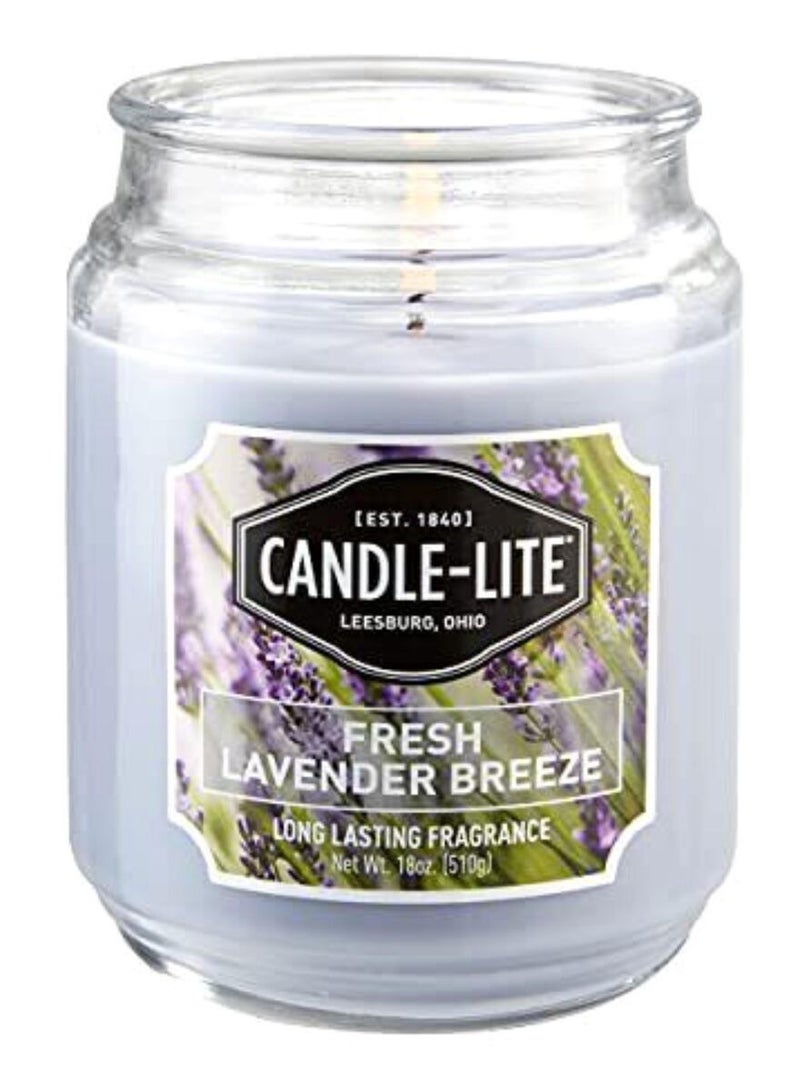 Candle-Lite Company Fresh Lavender Breeze Candle Jar - Image 2