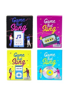 NIBEMINENT Game That Song Full English Music Game Adult Party Card Game Party Board Game  - Image 2