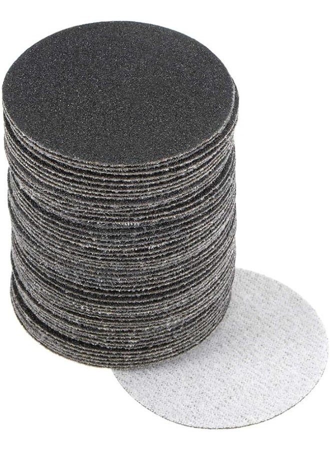 uxcell uxcell 2-Inch Hook and Loop Sanding Disc Wet/Dry Silicon Carbide 120 Grit 50 Pcs  - Image 1