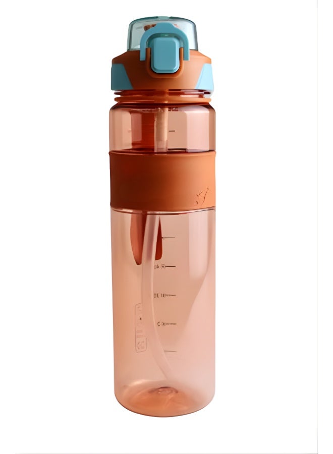 Twisoo Sports Water Bottle - 1000ml Leak Proof Gym Bottle, BPA Free, Food Grade Plastic and Silicone, Ideal for Hydration at the Gym, Office, or On-the-Go - Image 1