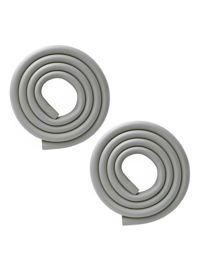 M2cbridge U Shape Extra Thick Furniture Table Edge Protectors Foam Baby Safety Bumper Guard 6.5 Ft (Grey (6.5Ft X 2)) - Image 1