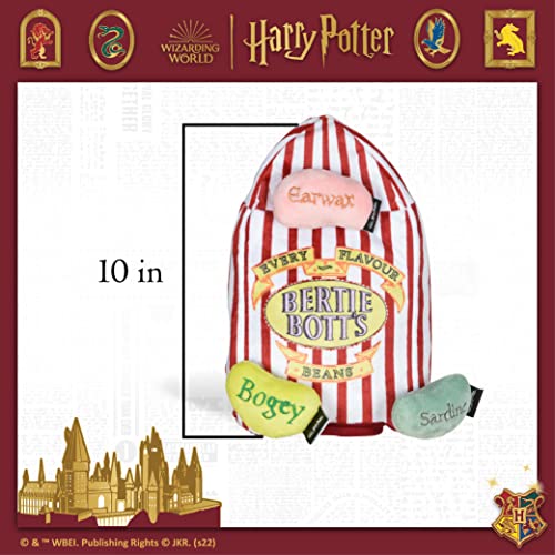 Harry Potter 10 Inch Bertie Botts Jelly Bean Burrow Pet Toy | Dog Toy Bertie Botts Jelly Beans | Bertie Botts Dog Toy with Jelly Beans 10 Inch | Plush Dog Toy - Image 5